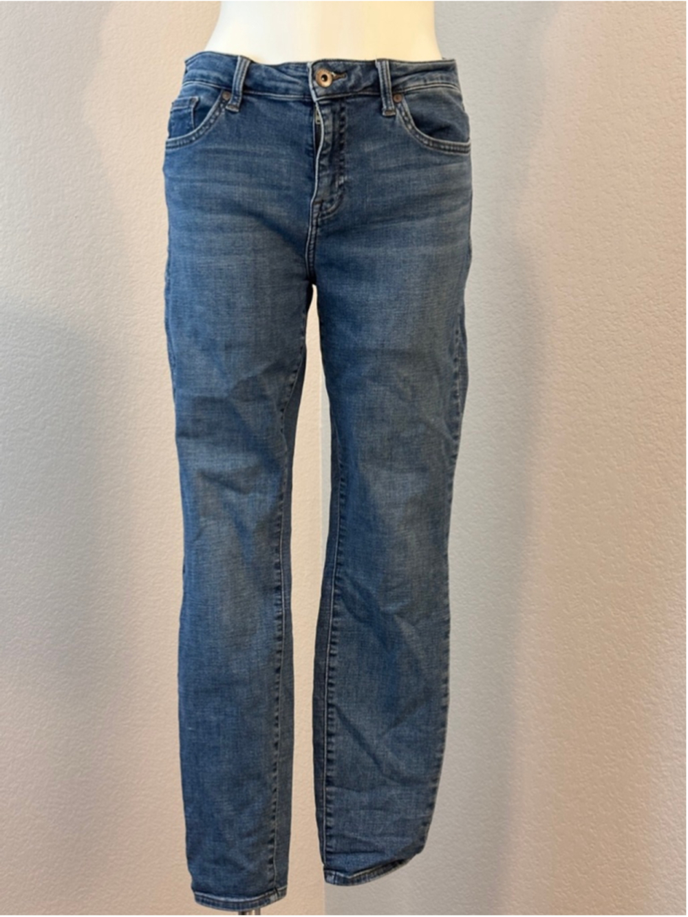Women's PISTOLA Blue Straight Leg Jeans Size 30